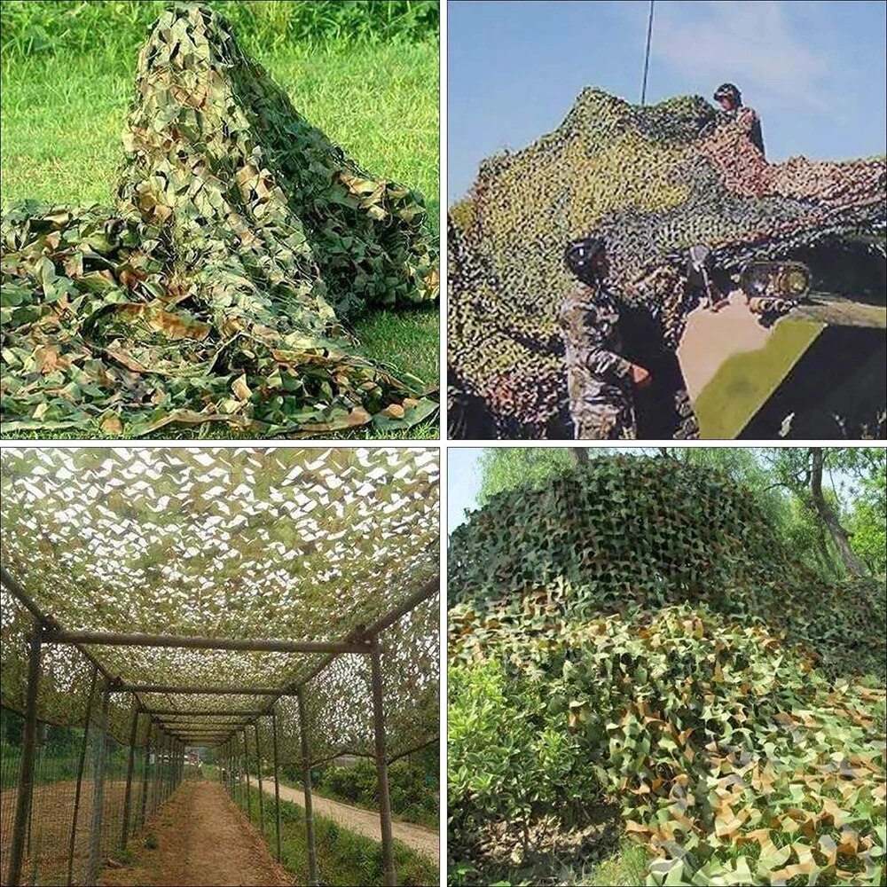 Reinforced Military Camo Hunting Net